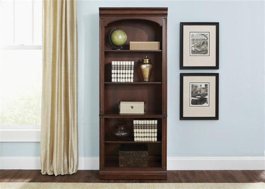 Liberty Furniture - Brayton Manor Jr Executive Open Bookcase - 273-HO201 veiw 1