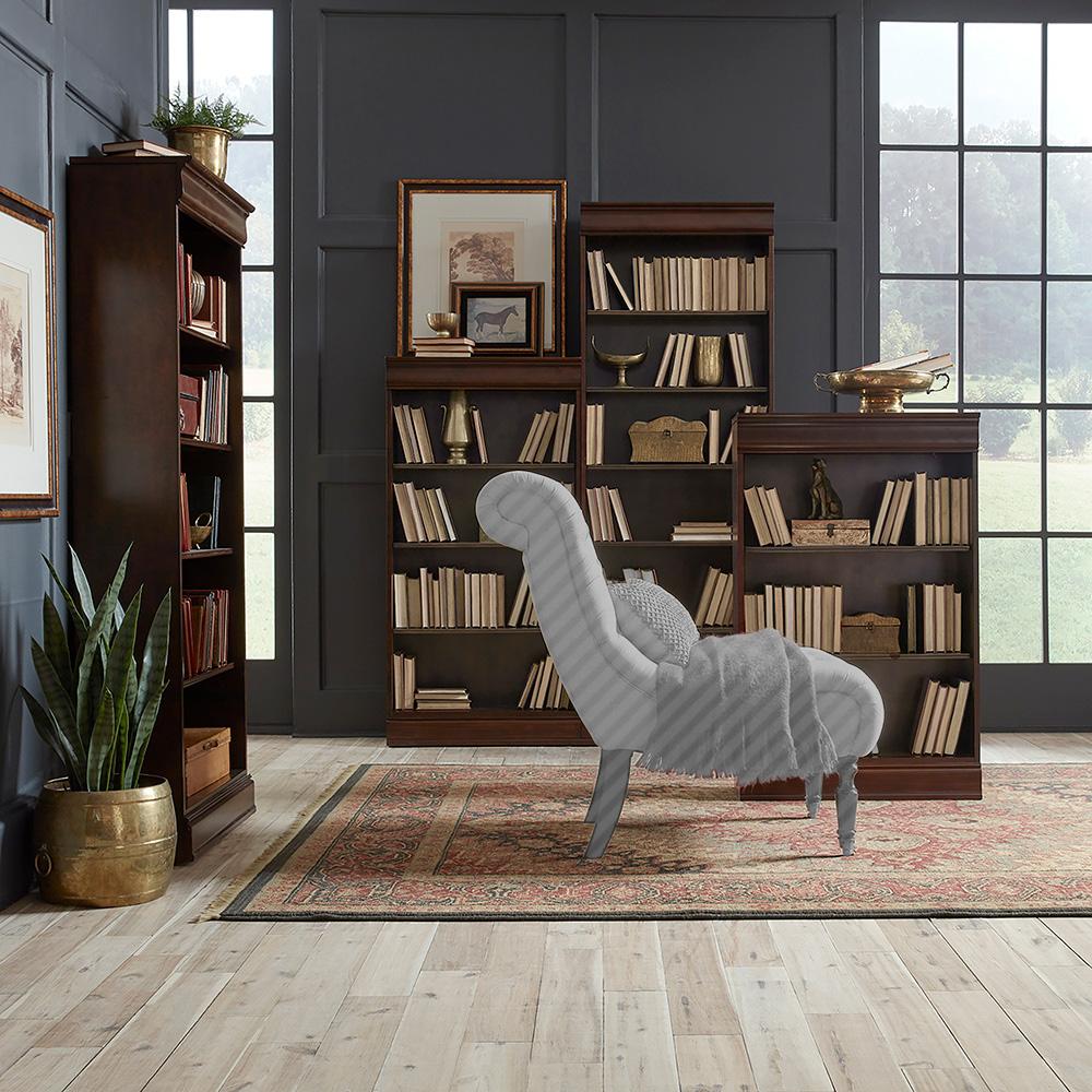 Liberty Furniture - Brayton Manor Stepped Bookcase Wall  in Cognac - 273-HOJ-SBW veiw 1