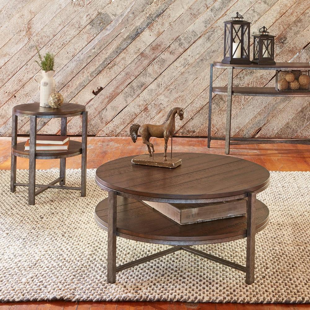 Liberty Furniture - Breckinridge Demilune Sofa Table - 348-OT1030 veiw 3