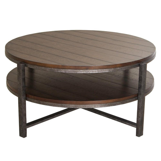 Liberty Furniture - Breckinridge Round Cocktail Table - 348-OT1010 veiw 1