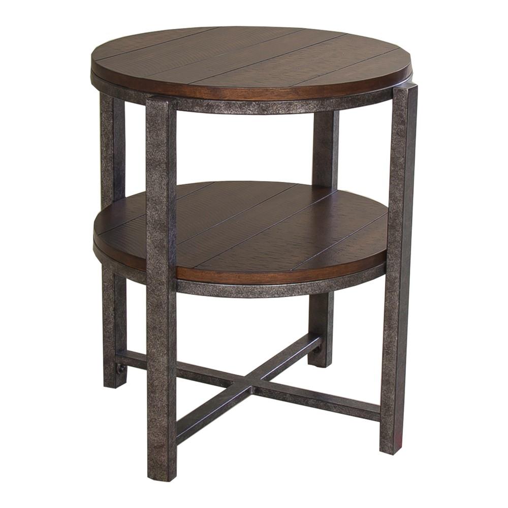 Liberty Furniture - Breckinridge Round End Table - 348-OT1020 veiw 3