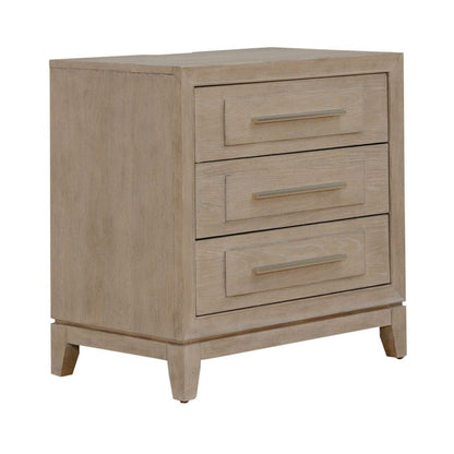 Liberty Furniture - Brentwood - 3 Drawer Nightstand w/ Charging Station in Brown - 789-BR61 view 2