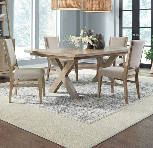 Liberty Furniture - Brentwood - 5 Piece Double Pedestal Table Set in Brown - 789-DR-52PS view 1