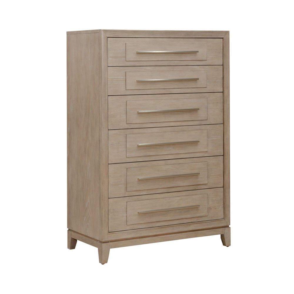 Liberty Furniture - Brentwood - 6 Drawer Chest in Brown - 789-BR41 view 2