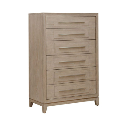 Liberty Furniture - Brentwood - 6 Drawer Chest in Brown - 789-BR41 view 2
