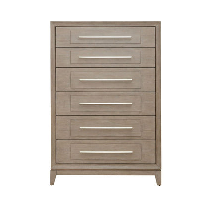 Liberty Furniture - Brentwood - 6 Drawer Chest in Brown - 789-BR41 view 3