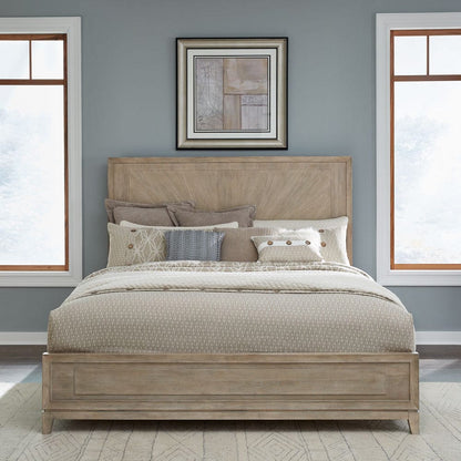 Liberty Furniture - Brentwood - Queen Panel Bed in Brown - 789-BR-QPB view 1