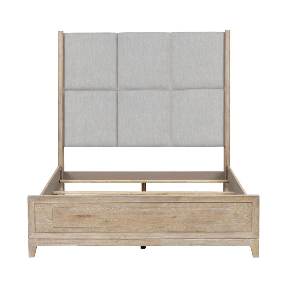 Liberty Furniture - Brentwood - Queen Uph Bed in Brown - 789-BR-QUB view 3