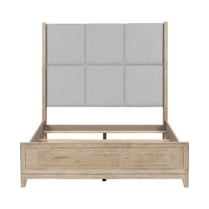 Liberty Furniture - Brentwood - Queen Uph Bed in Brown - 789-BR-QUB view 3
