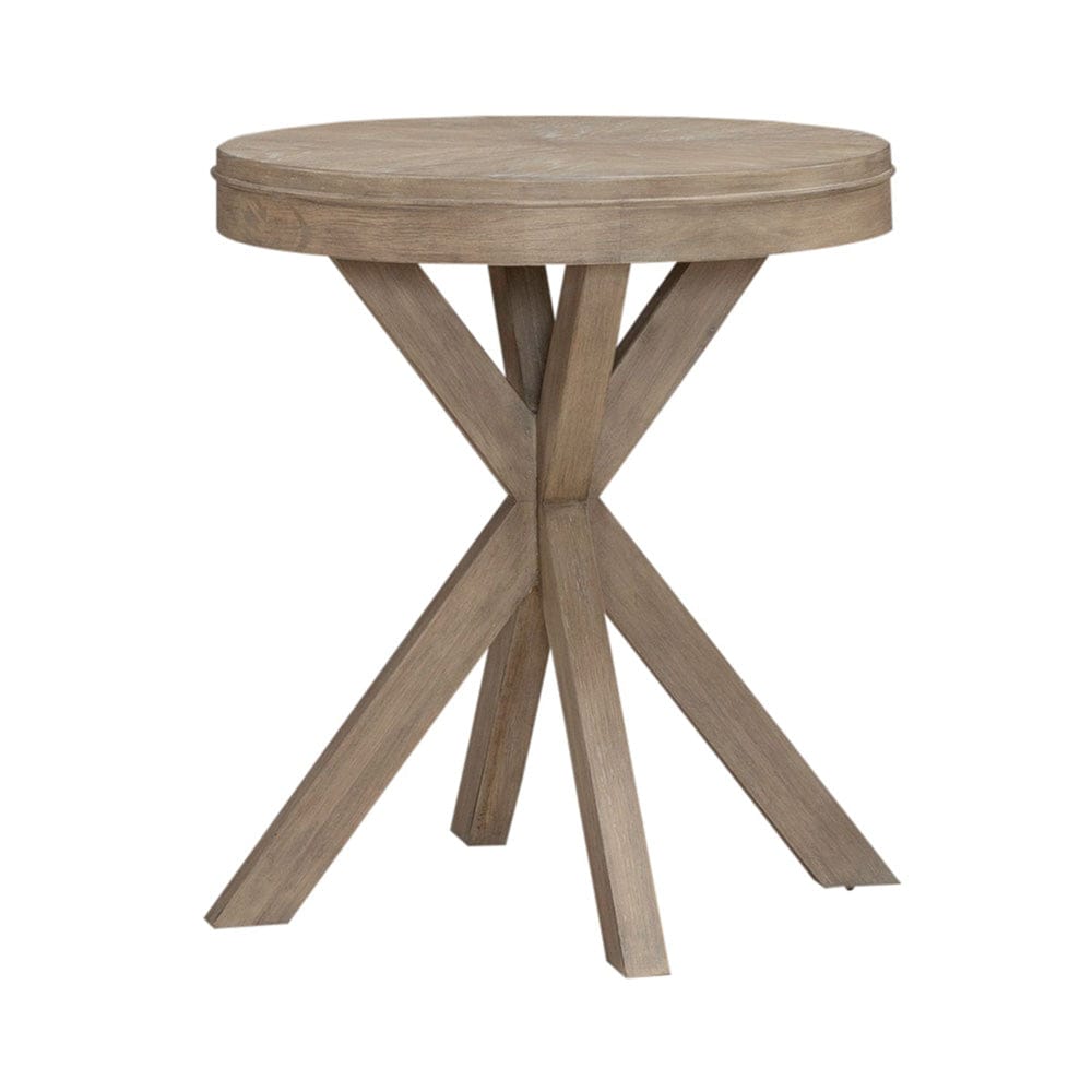 Liberty Furniture - Brentwood - Round End Table in Brown - 789-OT1022 view 3