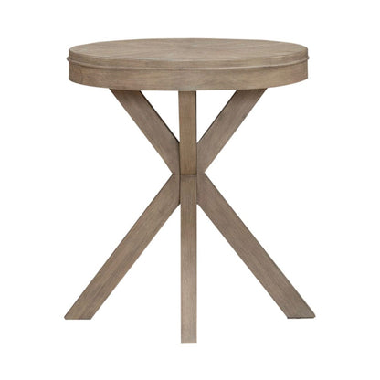 Liberty Furniture - Brentwood - Round End Table in Brown - 789-OT1022 view 4