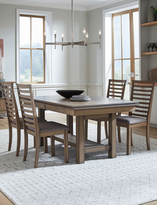 Liberty Furniture - Brook Bay 5 Piece Trestle Table Set - 182WT-CD-5TRS view 1