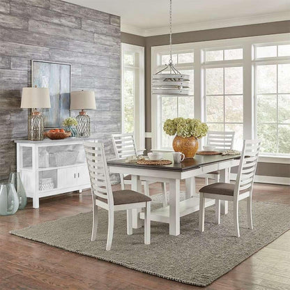 Liberty Furniture - Brook Bay 5 Piece Trestle Table Set  - 182-CD-5TRS veiw 1