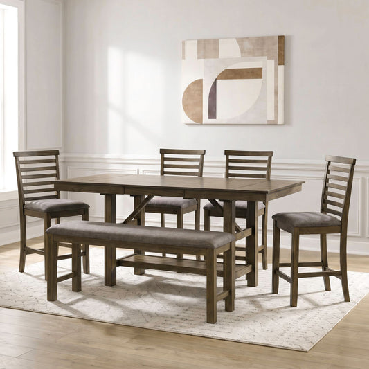 Liberty Furniture - Brook Bay 6 Piece Gathering Table Set - 182WT-CD-6GTS view 1