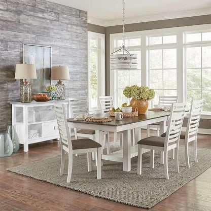 Liberty Furniture - Brook Bay 7 Piece Trestle Table Set  - 182-CD-7TRS veiw 1