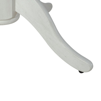 Liberty Furniture - Brook Bay Drop Leaf Table in Textured White w/ Carbon Gray Tops - 182-CD-DLT veiw 5