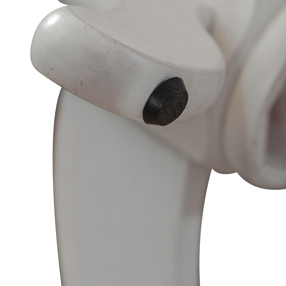 Liberty Furniture - Brook Bay Drop Leaf Table in Textured White w/ Carbon Gray Tops - 182-CD-DLT veiw 6