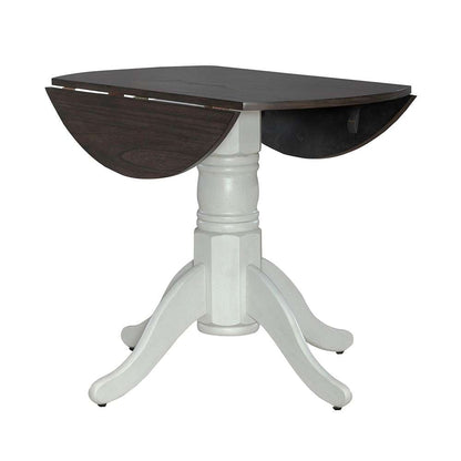 Liberty Furniture - Brook Bay Drop Leaf Table - 182-P3636_182-T3636 veiw 2