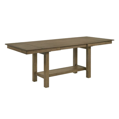 Liberty Furniture - Brook Bay - Gathering Trestle Table Set in Brown - 182WT-CD-GTTS view 1
