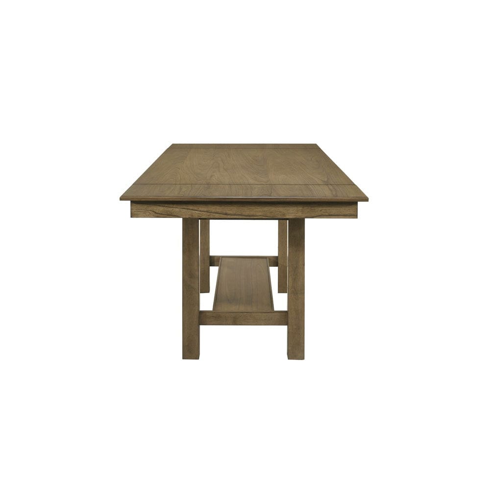 Liberty Furniture - Brook Bay - Gathering Trestle Table Set in Brown - 182WT-CD-GTTS view 5