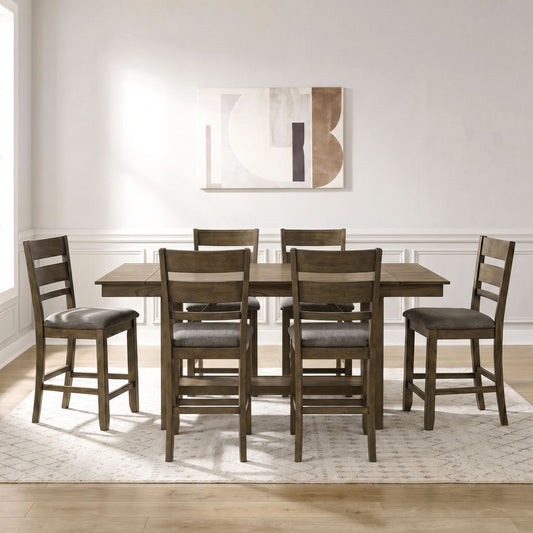 Liberty Furniture - Brook Bay Opt 7 Piece Gathering Table Set - 182WT-CD-O7GTS view 1