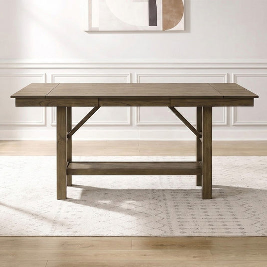 Liberty Furniture - Brook Bay Opt Gathering Trestle Table Set - 182WT-CD-OGTTS view 1