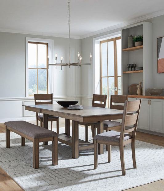 Liberty Furniture - Brook Bay Optional 6 Piece Trestle Table Set - 182WT-CD-O6TRS view 1