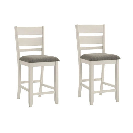 Liberty Furniture - Brook Bay Slat Back Uph Counter Chair  - Set of 2 - 182-B150124-2PK view 1
