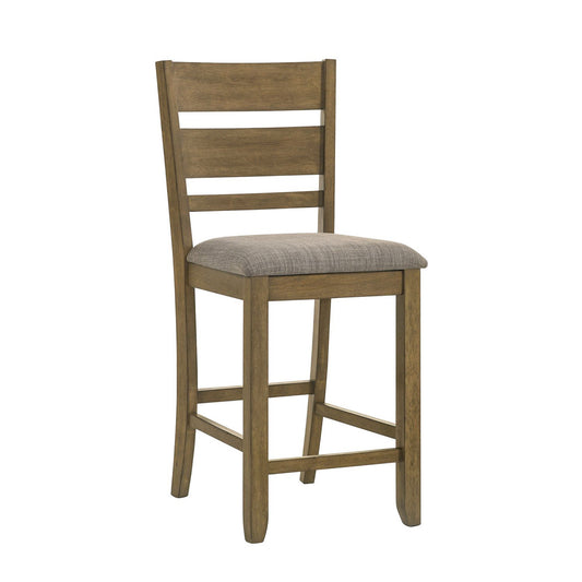 Liberty Furniture - Brook Bay Slat Back Uph Counter Chair  - Set of 2 - 182WT-B150124-2PK view 1