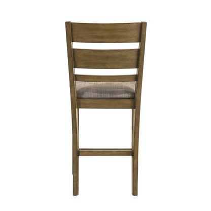 Liberty Furniture - Brook Bay Slat Back Uph Counter Chair  - Set of 2 - 182WT-B150124-2PK view 4
