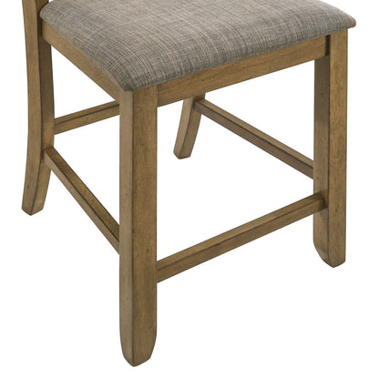 Liberty Furniture - Brook Bay Slat Back Uph Counter Chair  - Set of 2 - 182WT-B150124-2PK view 8