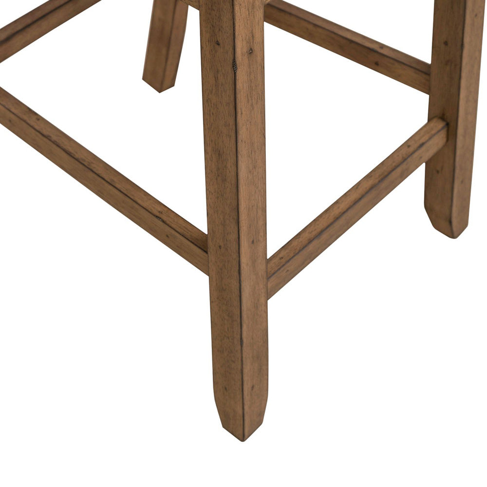 Liberty Furniture - Brook Bay Slat Back Uph Counter Chair  - Set of 2 - 182WT-B150124-2PK view 11