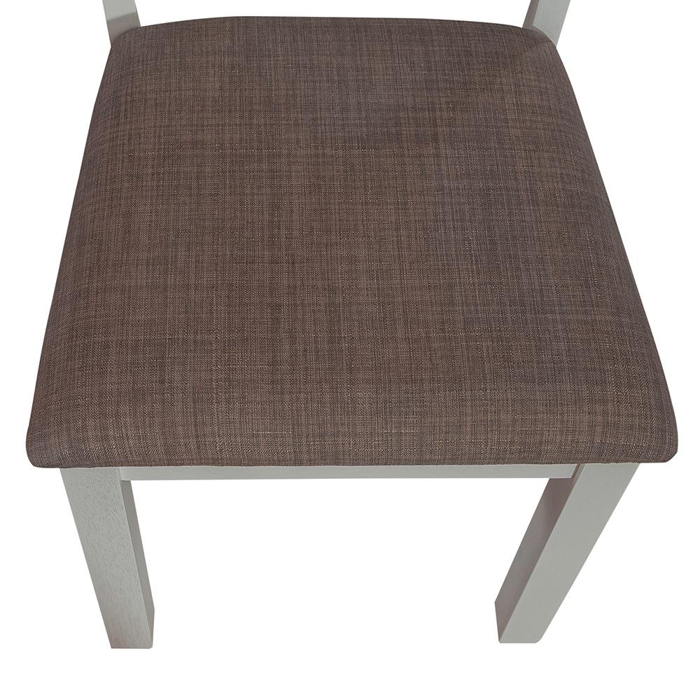 Liberty Furniture - Brook Bay Slat Back Uph Side Chair  in Textured White w/ Carbon Gray Tops - 182-C1501S veiw 7