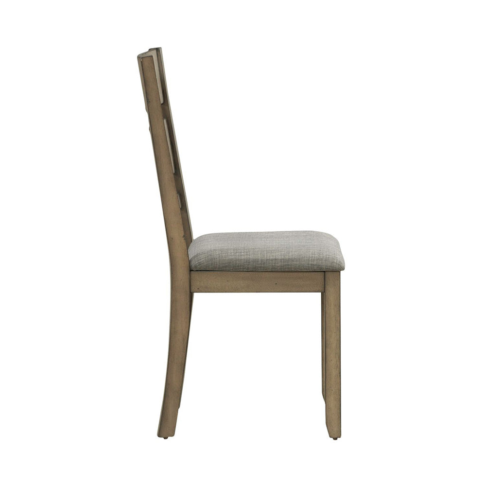Liberty Furniture - Brook Bay Slat Back Uph Side Chair  - Set of 2 - 182WT-C1501S-2PK view 3