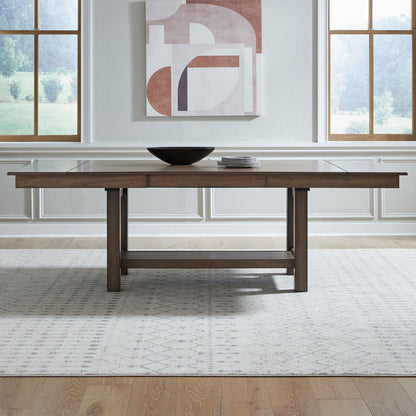 Liberty Furniture - Brook Bay Trestle Table Set - 182WT-CD-TRS view 1