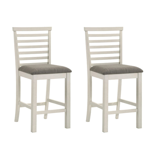 Liberty Furniture - Brook Bay Uph Ladder Back Counter Chair  - Set of 2 - 182-B200124-2PK view 1