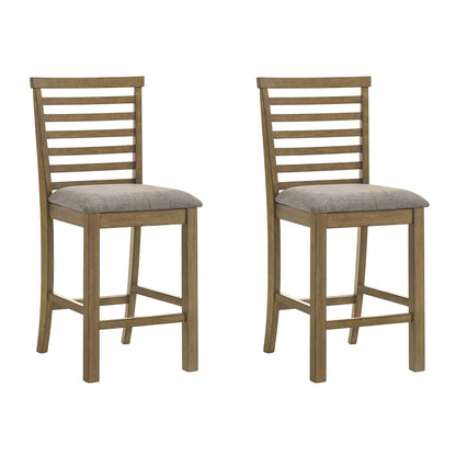 Liberty Furniture - Brook Bay Uph Ladder Back Counter Chair  - Set of 2 - 182WT-B200124-2PK view 1