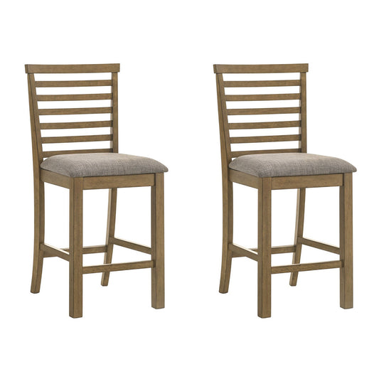 Liberty Furniture - Brook Bay Uph Ladder Back Counter Chair  - Set of 2 - 182WT-B200124-2PK view 1