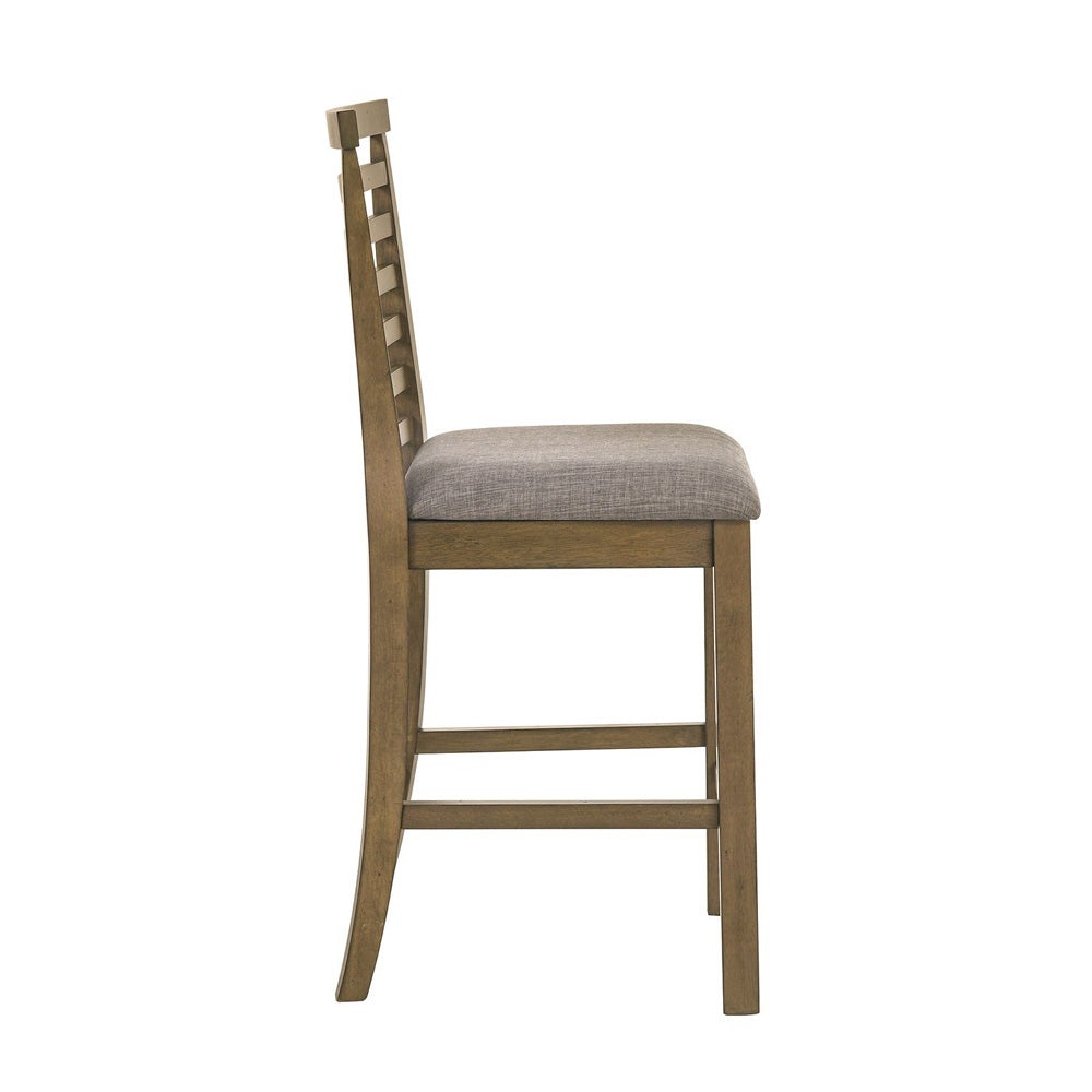 Liberty Furniture - Brook Bay Uph Ladder Back Counter Chair  - Set of 2 - 182WT-B200124-2PK view 3