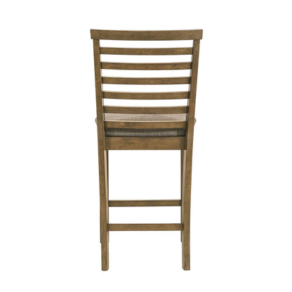 Liberty Furniture - Brook Bay Uph Ladder Back Counter Chair  - Set of 2 - 182WT-B200124-2PK view 4