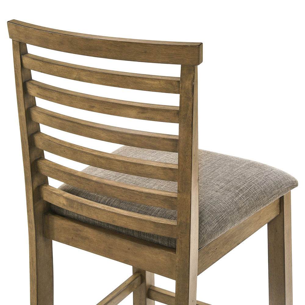 Liberty Furniture - Brook Bay Uph Ladder Back Counter Chair  - Set of 2 - 182WT-B200124-2PK view 7