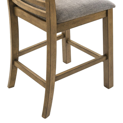 Liberty Furniture - Brook Bay Uph Ladder Back Counter Chair  - Set of 2 - 182WT-B200124-2PK view 9