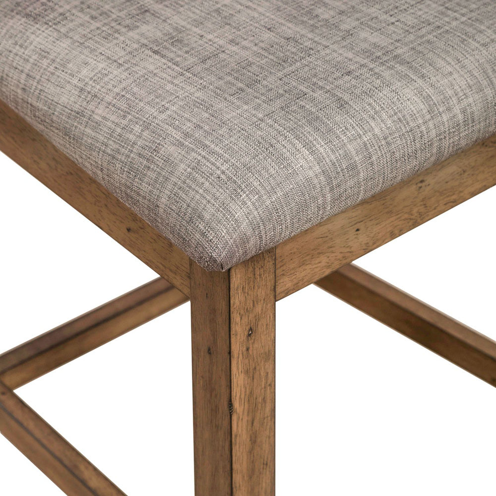 Liberty Furniture - Brook Bay Uph Ladder Back Counter Chair  - Set of 2 - 182WT-B200124-2PK view 10