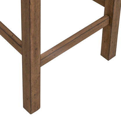 Liberty Furniture - Brook Bay Uph Ladder Back Counter Chair  - Set of 2 - 182WT-B200124-2PK view 11