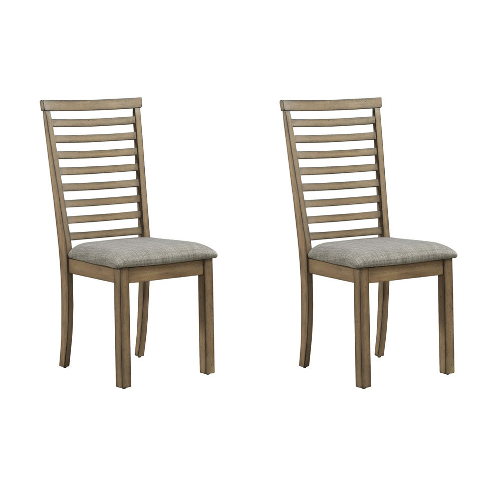 Liberty Furniture - Brook Bay Uph Ladder Back Side Chair  - Set of 2 - 182WT-C2001S-2PK view 1