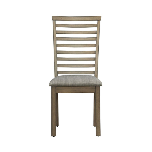 Liberty Furniture - Brook Bay Uph Ladder Back Side Chair  - Set of 2 - 182WT-C2001S-2PK view 2