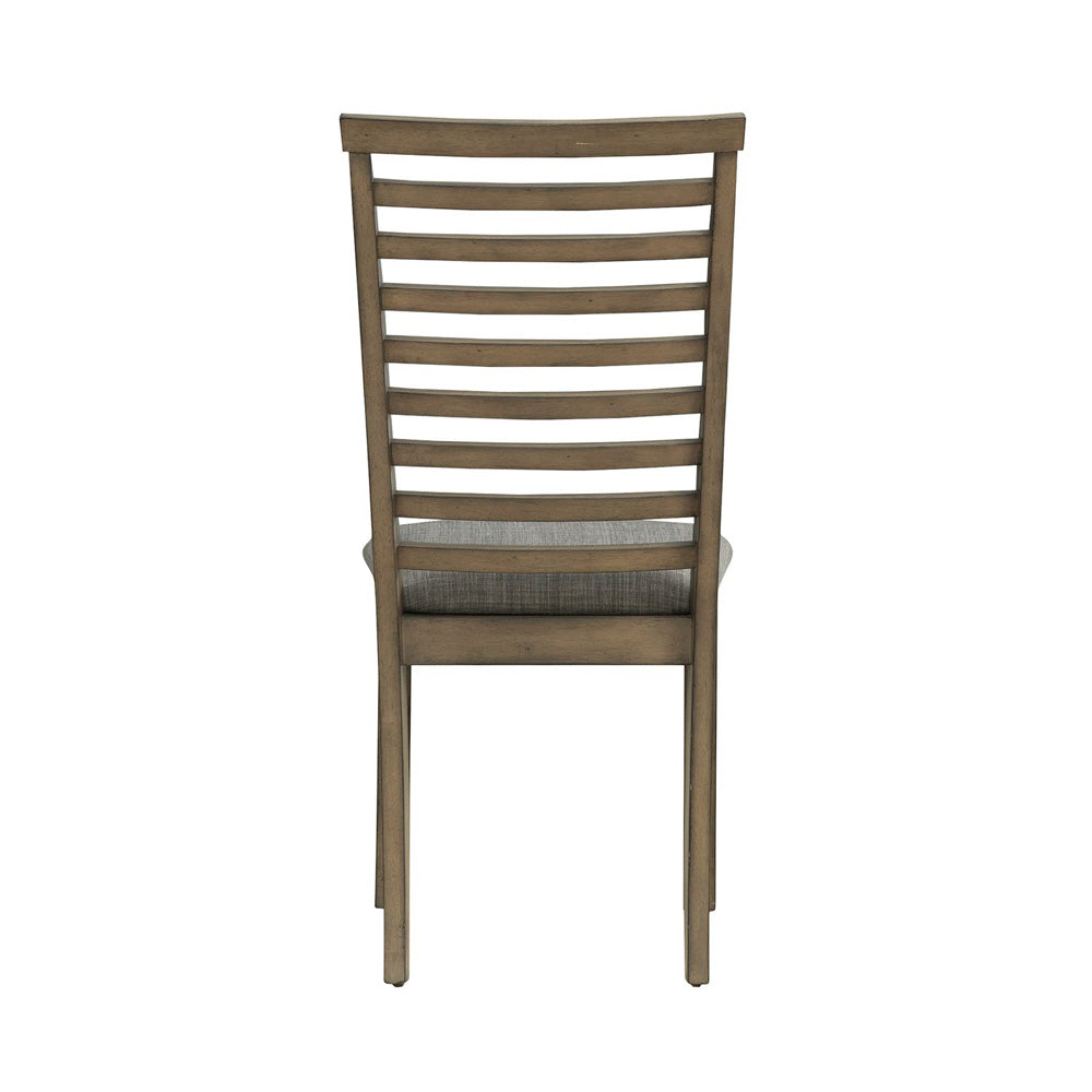Liberty Furniture - Brook Bay Uph Ladder Back Side Chair  - Set of 2 - 182WT-C2001S-2PK view 4