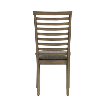 Liberty Furniture - Brook Bay Uph Ladder Back Side Chair  - Set of 2 - 182WT-C2001S-2PK view 4