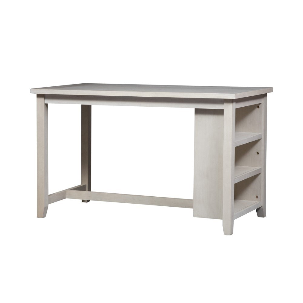 Liberty Furniture - Brook Creek 5 Piece Counter Set - White - 942W-CD-5CTS veiw 3