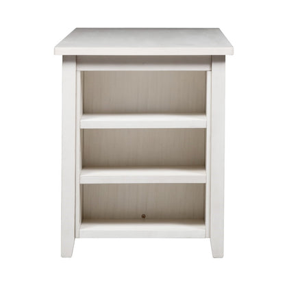 Liberty Furniture - Brook Creek 5 Piece Counter Set - White - 942W-CD-5CTS veiw 4